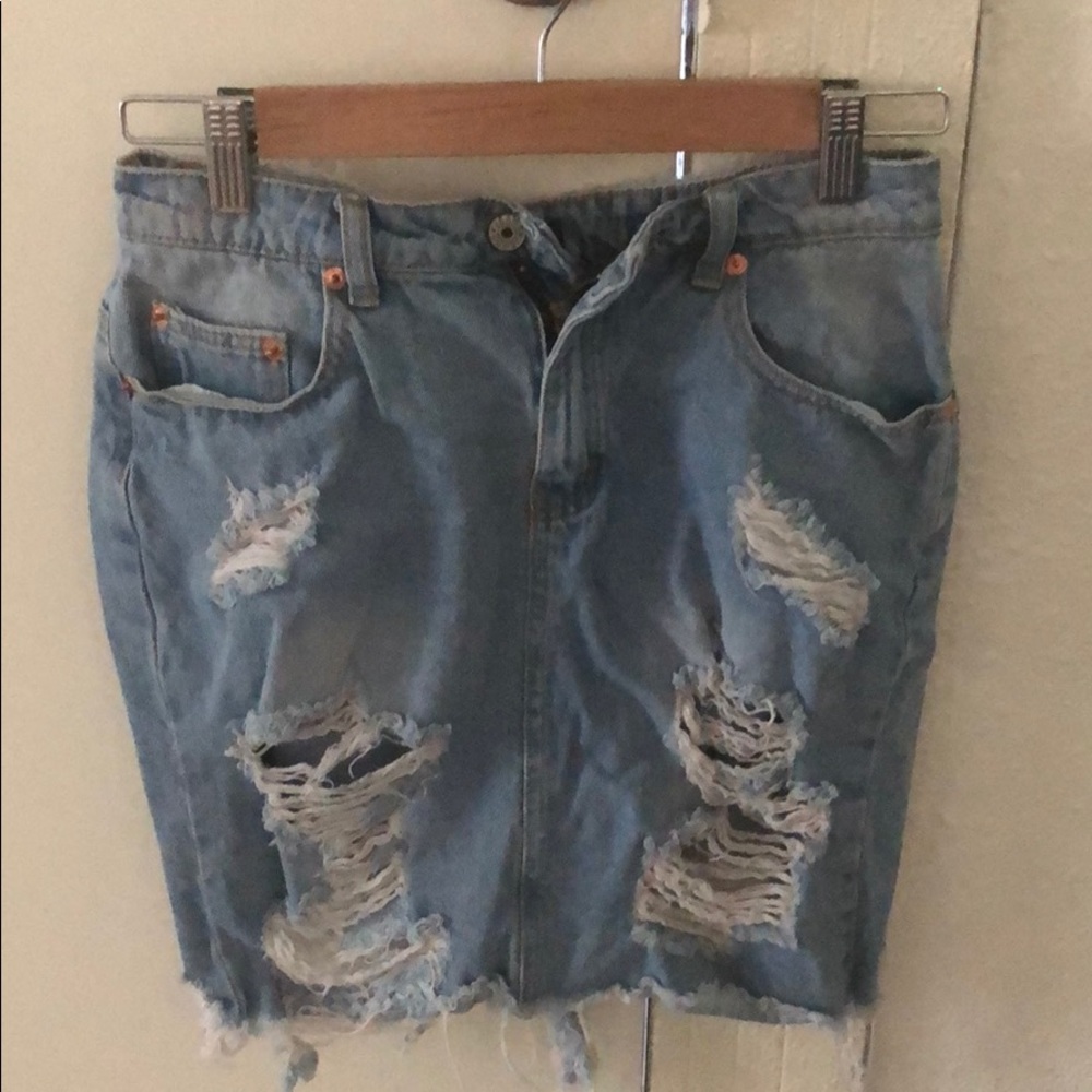 Jean Skirt